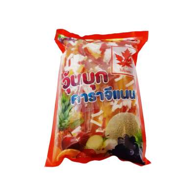 ฟรุ๊ตสลัด ตราใบไม้แดง 0